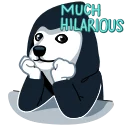 🙄-Resistance Dog, Telegram Sticker