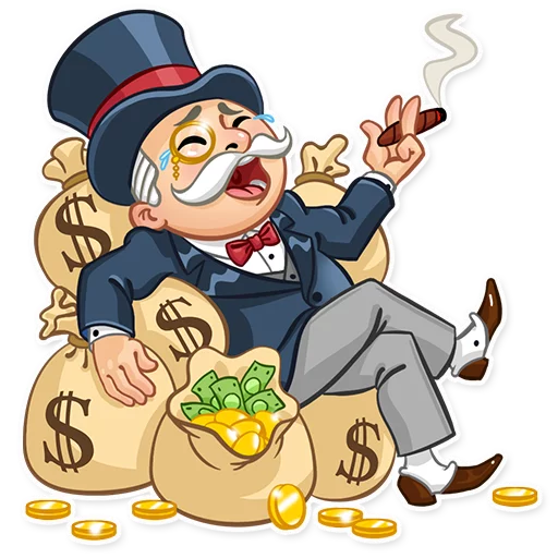 Monopoly, telegram sticker