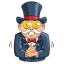 🤑-Monopoly, Telegram Sticker