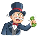 😲-Monopoly, Telegram Sticker