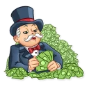 😏-Monopoly, Telegram Sticker
