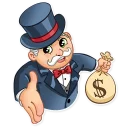 👋-Monopoly, Telegram Sticker