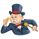 😣-Monopoly, Telegram Sticker