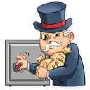 😑-Monopoly, Telegram Sticker