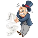 😰-Monopoly, Telegram Sticker