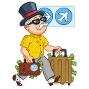 ✈️-Monopoly, Telegram Sticker