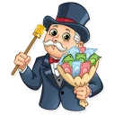 💐-Monopoly, Telegram Sticker
