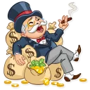 😂-Monopoly, Telegram Sticker