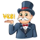 ✅-Monopoly, Telegram Sticker