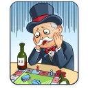 😱-Monopoly, Telegram Sticker