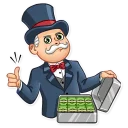 👍-Monopoly, Telegram Sticker