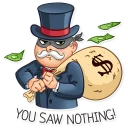 😐-Monopoly, Telegram Sticker