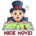 😃-Monopoly, Telegram Sticker