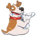 📰-Richie, Telegram Sticker
