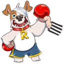 🥊-Richie, Telegram Sticker