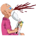 😝-Rick pack, Telegram Sticker
