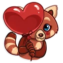 ❤-Ricky Panda, Telegram Sticker