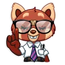🤓-Ricky Panda, Telegram Sticker