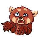 😫-Ricky Panda, Telegram Sticker