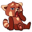 😩-Ricky Panda, Telegram Sticker