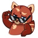 😎-Ricky Panda, Telegram Sticker