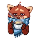 🤒-Ricky Panda, Telegram Sticker