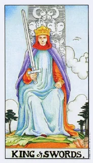 🤫-Rider-Waite tarot deck (  ), Telegram Sticker