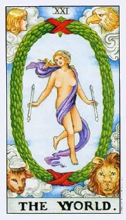 😋-Rider-Waite tarot deck (  ), Telegram Sticker