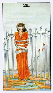 😰-Rider-Waite tarot deck (  ), Telegram Sticker