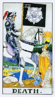 😉-Rider-Waite tarot deck (  ), Telegram Sticker