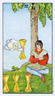 ☹️-Rider-Waite tarot deck (  ), Telegram Sticker