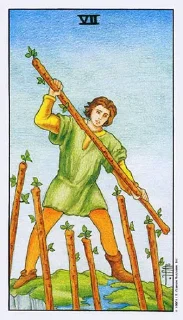🤓-Rider-Waite tarot deck (  ), Telegram Sticker