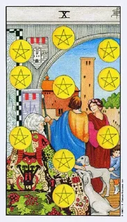 😮-Rider-Waite tarot deck (  ), Telegram Sticker