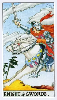 🤔-Rider-Waite tarot deck (  ), Telegram Sticker