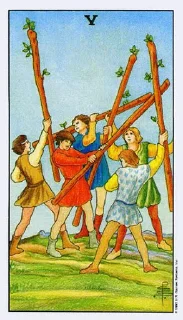 🤨-Rider-Waite tarot deck (  ), Telegram Sticker