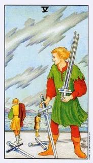 🥶-Rider-Waite tarot deck (  ), Telegram Sticker