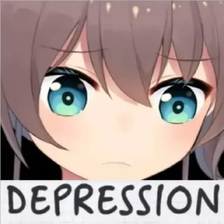 ☹️-@RinconOtaku Stickers, Telegram Sticker