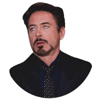 🙄-Robert Downey Jr., Telegram Sticker