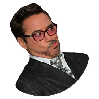 🥴-Robert Downey Jr., Telegram Sticker