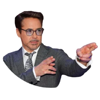 🔫-Robert Downey Jr., Telegram Sticker