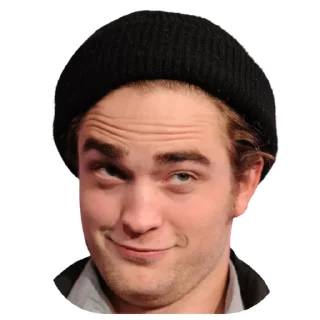 😏-Robert Pattinson, Telegram Sticker
