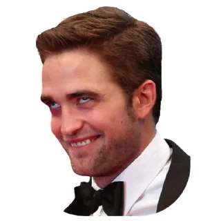 😁-Robert Pattinson, Telegram Sticker