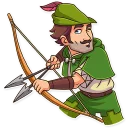 😉-Robin Hood, Telegram Sticker