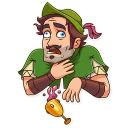 😵-Robin Hood, Telegram Sticker
