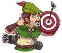 👍-Robin Hood, Telegram Sticker