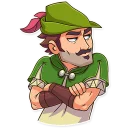 😒-Robin Hood, Telegram Sticker