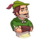 😏-Robin Hood, Telegram Sticker