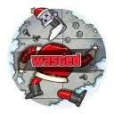 😵-Robo Santa, Telegram Sticker