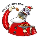 🍪-Robo Santa, Telegram Sticker