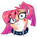 😯-Rock'n'Dog, Telegram Sticker